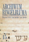 Archiwum Ringelbluma. Konspiracyjne Archiwum Getta Warszawy, Tom 15, Wrzesień