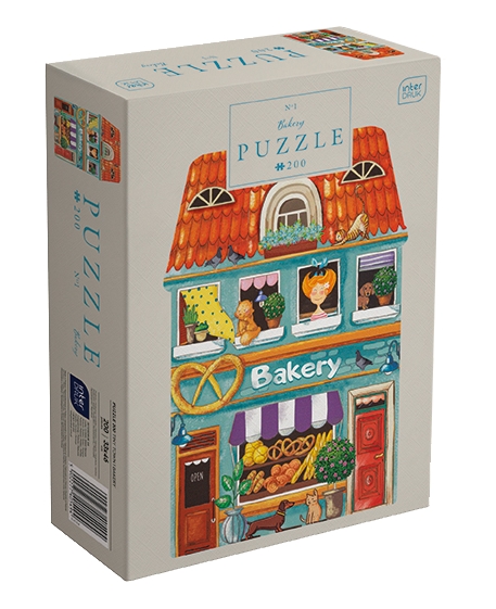 Puzzle 200: Shape Tiny Town 1 - Bakery