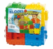 Klocki plastikowe Bączek/Tupiko przestrzenne 24 el. (KP24 5494)