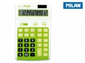 Kalkulator biurowy Milan - Zielony (150712GRBL)