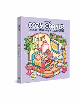 Cozy Corner. Urocza i relaksująca kolorowanka - Coco Wyo