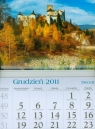 Kalendarz 2012 KT09 Zamek trójdzielny