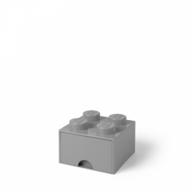 Lego, szuflada klocek Brick 4 - Szary (40051740)