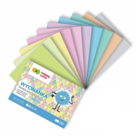 Blok wycinanka Happy Color A5, 10k - pastelowe (HA 3710 1520-PA10)