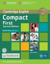 Compact First Student's Book with Answers + CD with Testbank - May Peter