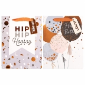 Torba prezentowa Party 18x23x10cm mix STRIGO