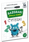 Bazgraki piszą po śladzie Cyferki