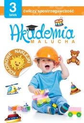 Akademia malucha 3-latek ćwiczy spostrzegawczość