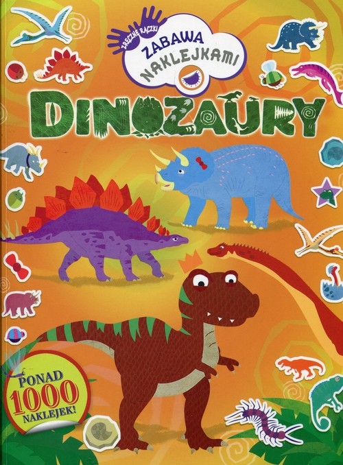 Dinozaury Zabawa naklejkami
