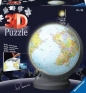 Ravensburger, Puzzle 3D - Globus podświetlany