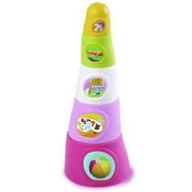 SMOBY Cotoons Wesoła Wieża różowa (7600211317)