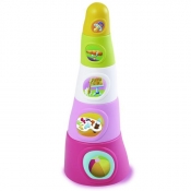 SMOBY Cotoons Wesoła Wieża różowa (7600211317)