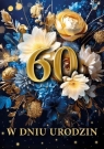 Karnet B6 3D Urodziny 60
