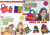 Zestaw Kreatywny Czapka Szalik Torebka z Włóczki
