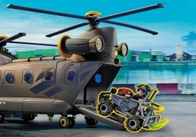Playmobil City Action: Śmigłowiec ratunkowy jednostki specjalnej (71149)
