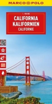Mapa drogowa Kalifornia 1:900 000 - Opracowanie zbiorowe