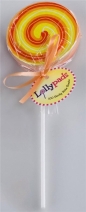Lollypads - Lizak - karteczki samoprzylepne pomarańczowe