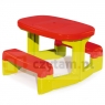 Stół piknikowy - czerwono-żółty (310249)