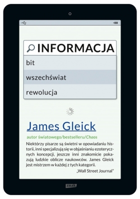Informacja Bit wszechświat rewolucja - Gleick James