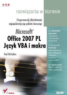 Office 2007. Język VBA i makra... - McFedries Paul