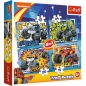 Puzzle 4w1: Blaze i jego przyjaciele (34349)