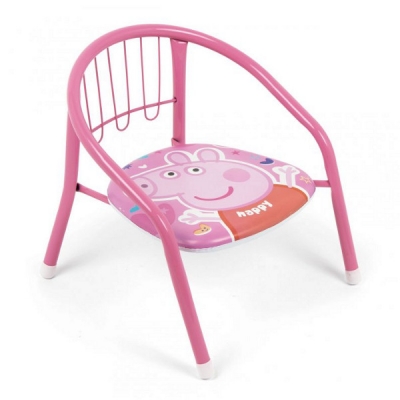 <img src='https://webimage.pl/pics/496/4/d8430957144496PP14449.jpg' style='height:440px' /> Krzesełko metalowe Świnka Peppa