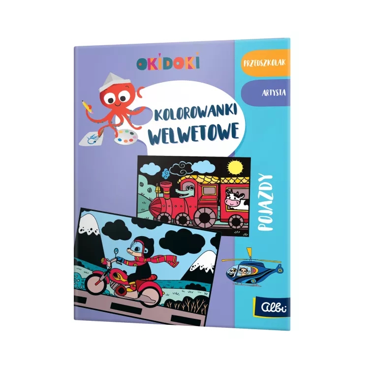 Kolorowanki welwetowe. Pojazdy