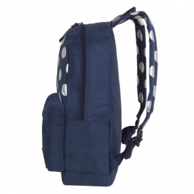 Plecak CoolPack Street - Silver Dots/Blue (84496CP)