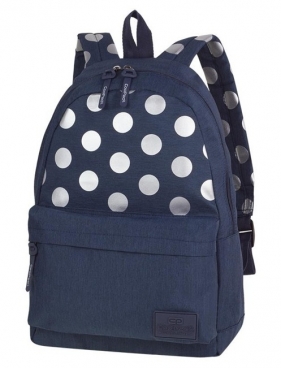Plecak CoolPack Street - Silver Dots/Blue (84496CP)