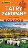 Tatry Zakopane kieszonkowa mapa laminowana