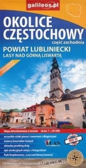 Mapa - Okolice Częstochowy cz.zachodnia 1:50 000 - Praca zbiorowa