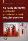 Co każdy pracownik o ochronie przeciwpożarowej wiedzieć powinien  Dołęgowski Bogusław, Janczała Stefan