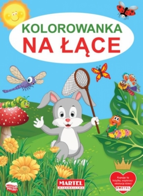 Kolorowanka. Na łące - Żukowski Jarosław