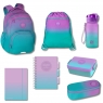 Pakiet szkolny Coolpack Gradient Blueberry - zestaw 1