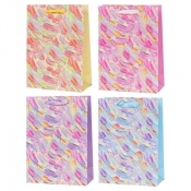 Torba prezentowa Rozette lux z brokatem malarstwo pastel 2 (5907354070497)