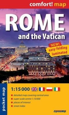 Rzym and Watykan 1:15 000 laminat
