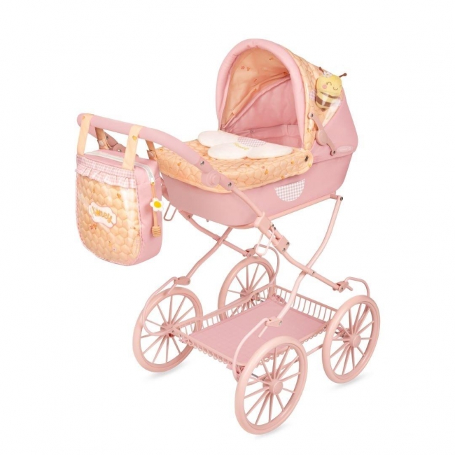 <img src='https://webimage.pl/pics/497/1/d8436623381073.jpg' style='height:440px' /> Duża gondola regulowana dla lalek do 45cm