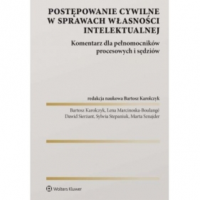 Postępowanie cywilne w sprawach własności intelektualnej - Opracowanie zbiorowe