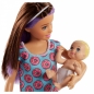 Barbie Opiekunka zestaw + lalki (FHY97)