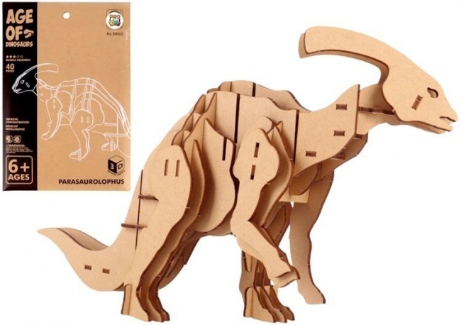 <img src='https://webimage.pl/pics/497/2/d5903943012497.jpg' style='height:440px' /> Puzzle drewniane 3D Dinozaur Parasaurolophus