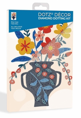 Diamond Dotz - Adults Blue Vase