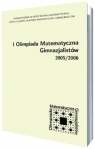 I Olimpiada Matematyczna Gimnazjalistów 2005/2006