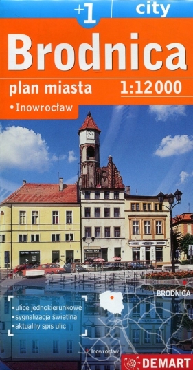 Brodnica Inowrocław Plan miasta