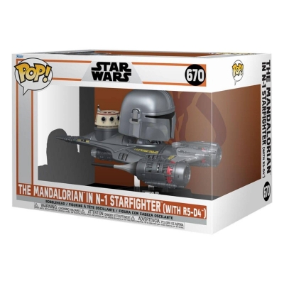 Figurka Star Wars Deluxe Mandalorian Rides Super in N-1