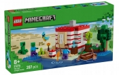 Lego, Minecraft - Dom TNT w dżungli, 287 el. (21275)