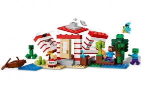 Lego, Minecraft - Dom TNT w dżungli, 287 el. (21275)