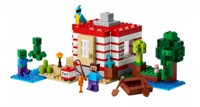 Lego, Minecraft - Dom TNT w dżungli, 287 el. (21275)