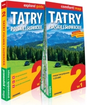Tatry polskie i słowackie 2w1 przewodnik + mapa - Tomasz Nodzyński, Marta Cobel-Tokarska