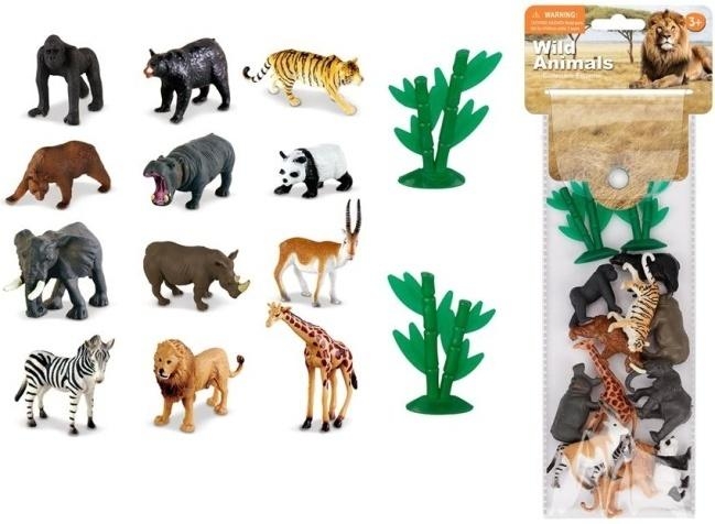 Zestaw zwierząt dzikich