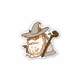 Magnes na lodówkę Kapibarowy Czarodziej